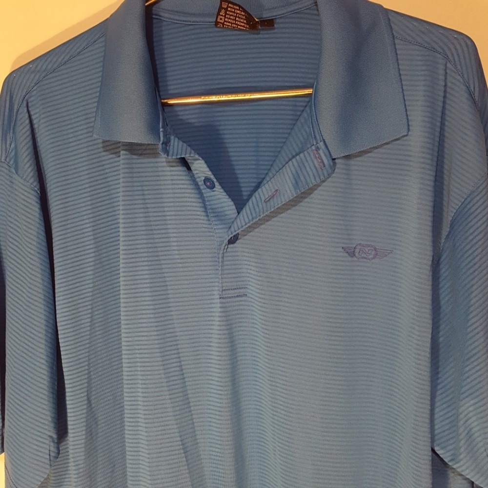 N i c k e n t men's golf shirt size large
